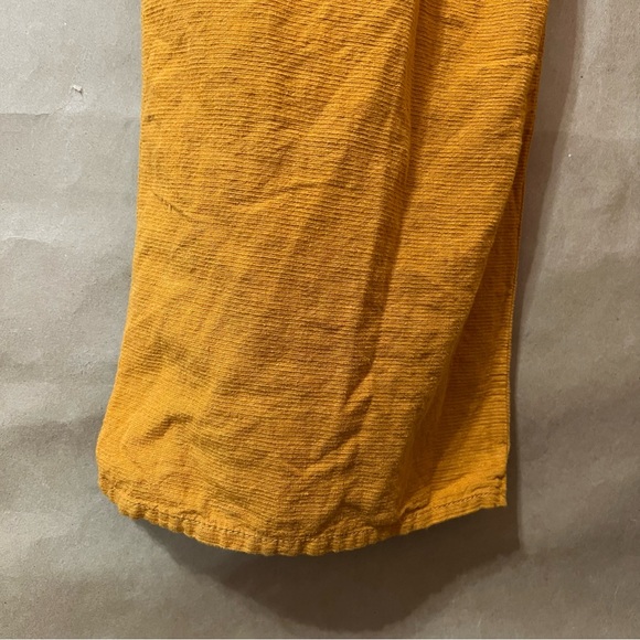 Urban Outfitters | Harley Linen Tie Strap Wide Leg Overalls Jumpsuit Size L - Picture 9 of 16